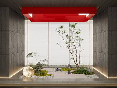 现代室内景观园艺小品