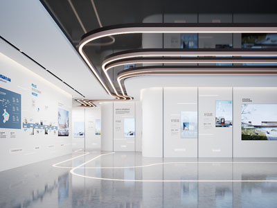 现代展厅展览