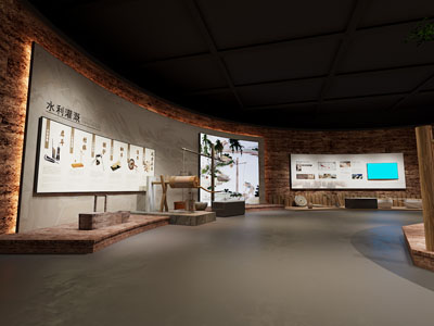 现代水利工程展厅展览