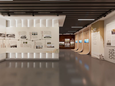 现代展厅展览