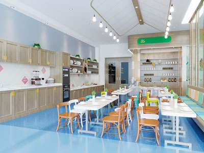 新中式奶茶店