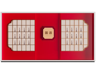 新中式白酒展示柜