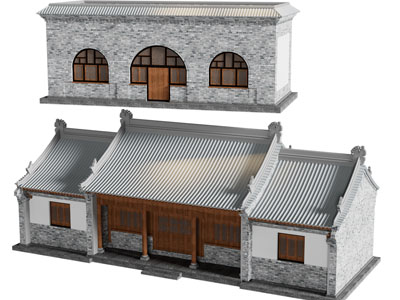 新中式古建筑
