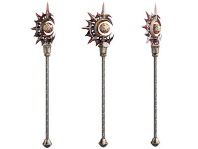 现代权杖游戏道具 武器