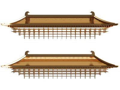 新中式屋檐