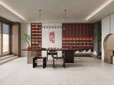 新中式茶馆