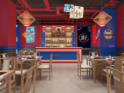 新中式饭店餐馆