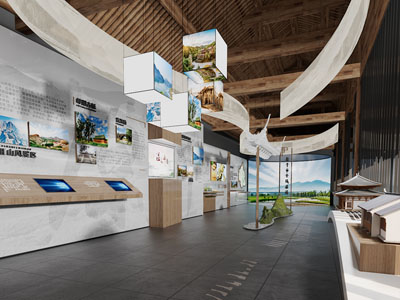 现代展厅展览