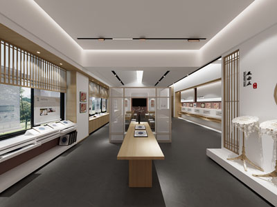 现代展厅展览