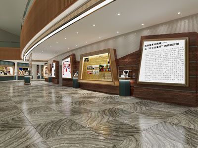 现代展厅展览