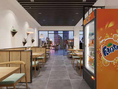 现代饭店餐馆