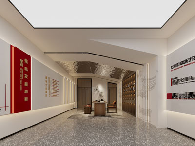 现代展厅展览