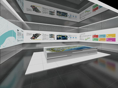 现代展厅展览