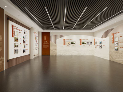 现代展厅展览