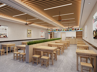现代饭店餐馆