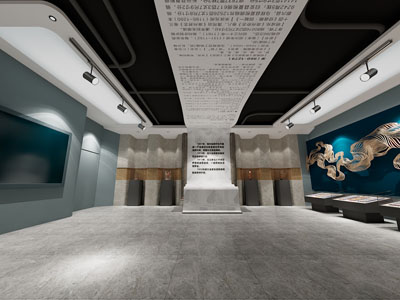 现代展厅展览