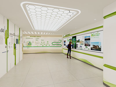 现代展厅展览