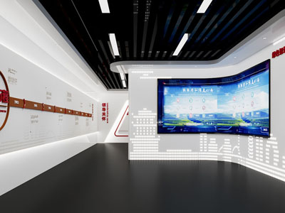 现代展厅展览