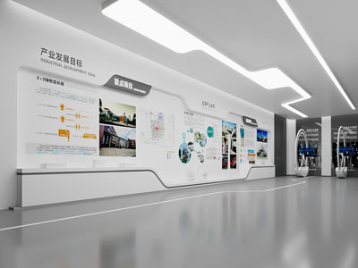 现代产业展厅展览