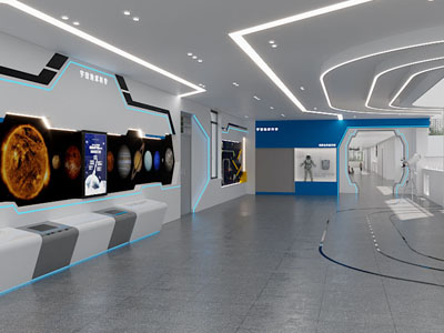 现代展厅展览