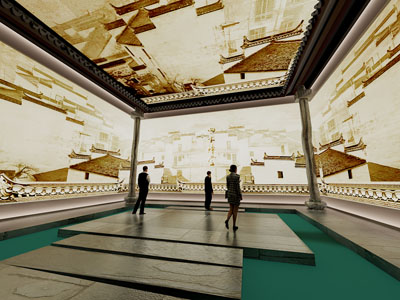 现代古建展厅展览