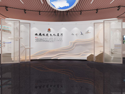 现代展厅展览