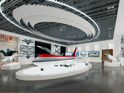 现代航天展厅展览