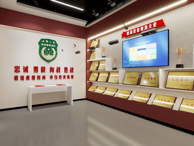 现代党建荣誉展厅展览