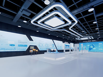 现代展厅展览