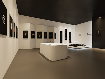 现代展厅展览