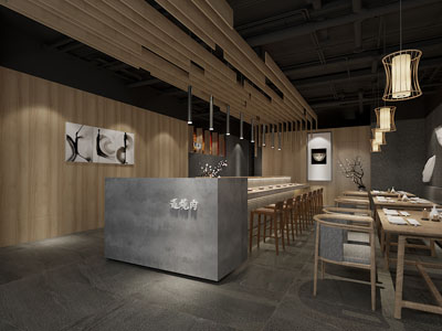 新中式饭店餐馆