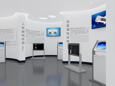 现代展厅展览