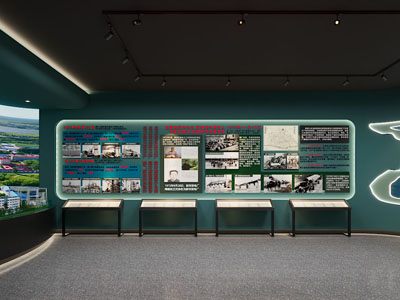 现代展厅展览