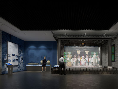 中式展厅展览
