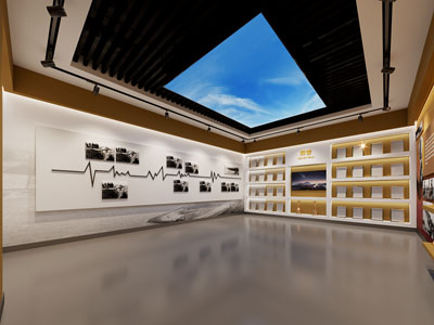 现代展厅展览