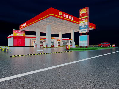 加油站