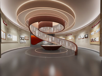 现代展厅展览