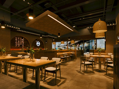 现代饭店餐馆