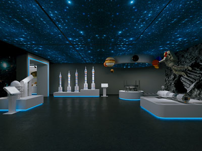 现代航天展厅展览
