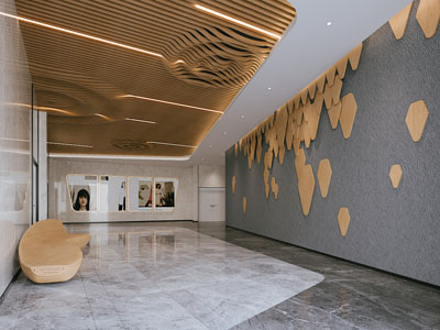 现代展厅展览