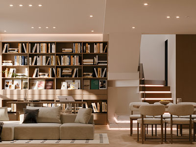 现代客厅餐厅