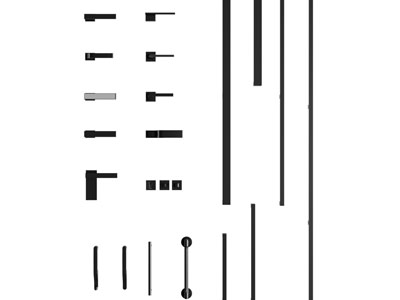 现代金属拉手