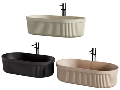 现代椭圆形浴缸浴盆