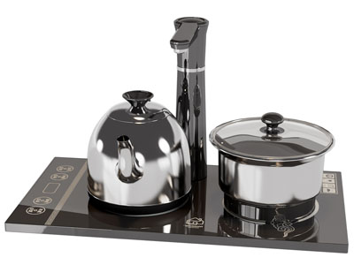现代不锈钢全自动电热烧水壶 茶壶
