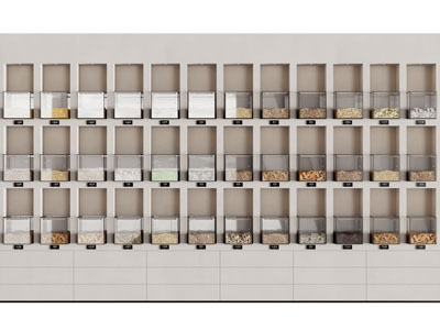 现代中药展示柜 药品收纳柜 展示墙