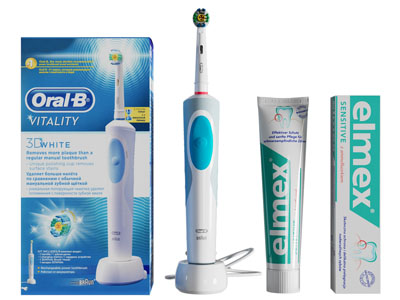 现代电动牙刷 牙膏化妆品 卫浴小件
