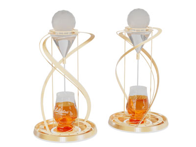 现代异形展台 酒杯 啤酒美陈