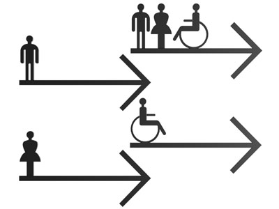 现代抽象箭头 logo 路标 指示牌