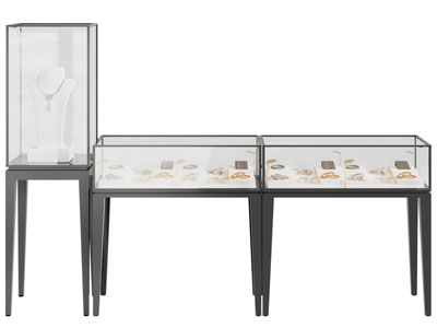 现代珠宝首饰展柜 展示台 珠宝柜