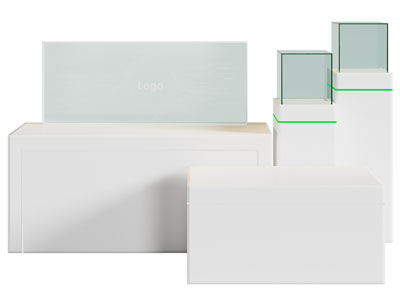 现代商品展台 展示柜